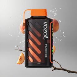 Peach Ice Vozol Gear Power 20000 Puffs Barack Jég Teljes Képernyős Kijelző 20mL Előre Töltött E-Likvid vape Hungary