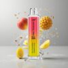 Peach Mango Pineapple Ice JNR Crystal Pro Max 5000 Puffs Barack Mango Ananás Jég Akár 5000 Szippantás 1400mAh Akkumulátor Kapacitás vape Hungary