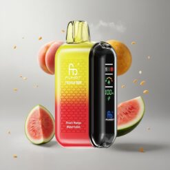 Peach Mango Watermelon Fumot Tornado 20000 Barack Mango Görögdinnye 20000 Füst Smart Kijelző vape Hungary