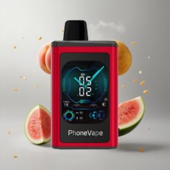 Peach Mango Watermelon JNR PhoneVape 30000 puffs Barack Mango Görögdinnye 850mAh Type-C Töltőható Akkumulátor Teljes Kijelzős Kijelző vape Hungary