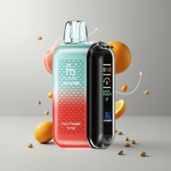 Peach Pineapple Orange Fumot Tornado 20000 Barack Ananász Narancs 20000 Füst Okos Kijelző vape Hungary