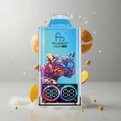 Peachy Mango Pineapple Fumot Leopard 40K Barackos Mango Ananász 40000 Szájrántás Típus-C Töltés vape Hungary