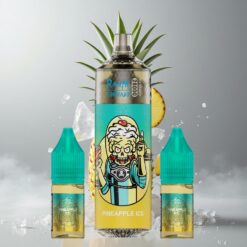 Pineapple Ice Fumot Tornado 28000 Refillable Ananász Jég 28 000 Füst és 900mAh Beépített Akkumulátor vape Hungary