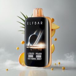 Pineapple Mango Elf Bar Moonnight 40000 Puffs Ananász Manga 22ml e-liquid 1000mAh tölthető elem vape Hungary