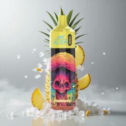 Pineapple ice JNR Alien 10000 Puffs Ananász jég 850mAh Akkumulátor kapacitás 20ml E-liquid vape Hungary