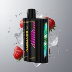 STRAWBERRY ICE JNR Radiance 31000 Puffs EPER JÉG28ml E-liquid 950 mAh Felhasználható Akkumulátor vape Hungary