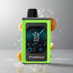 Sour Apple Ice JNR PhoneVape 30000 puffs Savanyú Alma Jég 850mAh Type-C Tölthető Akkumulátor Nikotin Erősség 2%5% vape Hungary