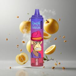 Sour Apple RandM Fumot Tornado 15000 Savanyú Alma 15 000 Füst 25ml Folyadéktartály vape Hungary