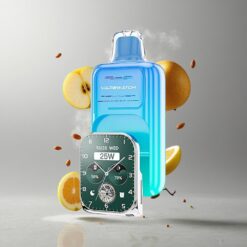 Sour Apple lce JNR Vape Watch 30000 Puffs Savanyú Alma Jég 30 000 Füst 19mL E-liquid vape Hungary