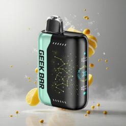 Sour Mango Pineapple Geek Bar Pulse X 25000 Puffs Standard Version Savanyú Manga Ananász 18mL előtöltött e-liquid és 3D ívelt indikátor képernyő vape Hungary
