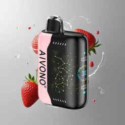 Strawberry B Pop Aivono Aim Boom 25000 Puffs Eper B Pop Legfelsőbb íz és gőzsűrűség: 1.0Ω Duális Mesh Coil Óriási E-liquid Térfogat: 28 ml vape Hungary