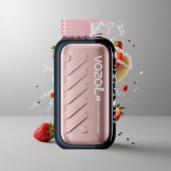 Strawberry Banana VOZOL GEAR ICE&SWEET 50K Eper Banán 50000 Böfögés és 1100mAh Beépített Akkumulátor vape Hungary
