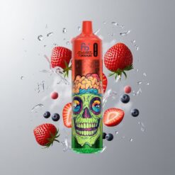 Strawberry Berry Ice Fumot Randm Tornado 30000 Eper Bogyó Jég 30 000 Füst 30mL előre töltött folyadék vape Hungary