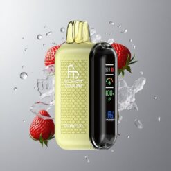 Strawberry Ice Fumot Tornado 20000 Eperjég 20000 Füst és 850mAh Tölthető Akkumulátor vape Hungary
