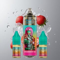 Strawberry Ice Fumot Tornado 28000 Refillable Eper Jég 28 000 Füst és 900mAh Akku | vape Hungary