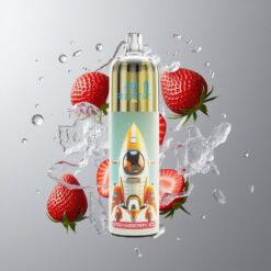 Strawberry Ice JNR Rocket-X 12400 Puffs Eperjég 25ml e-Liquid Kapacitás 850mAh Akkumulátor Kapacitás vape Hungary