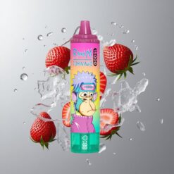 Strawberry Ice RandM Fumot Tornado 15000 Eper Jég 15.000 Füst és 25ml Folyadéktartalom vape Hungary