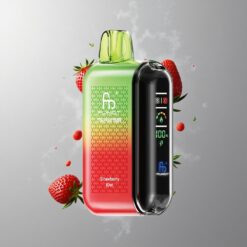 Strawberry Kiwi Fumot Tornado 20000 Eper Kiwi 20000 Füst és 20ml E-liquid Tartály vape Hungary