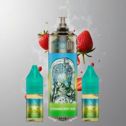 Strawberry Kiwi Fumot Tornado 28000 Refillable Eper Kivi 28 000 Füst és 900mAh Akkumulátor vape Hungary