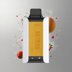 Strawberry Mango JNR Batman 11000 Puffs Eper-Mangó 11000 Füst 850 mAh Akkumulátor Típus-C Gyorstöltés Dual Mesh Coil vape Hungary