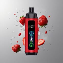 Strawberry Punch Aivono Aim Fatpro 22000 Puffs Eper Punch 28 ml előre töltött e-liquid 650mAh tiszta kobalt újratölthető akkumulátor vape Hungary