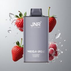 Strawberry Raspberry Cherry Ice JNR Mega Box 25000 Puffs Eper Málna Cseresznye Jég 30ml E-likvid Kapacitás 850mAh Akkumulátor Kapacitás vape Hungary