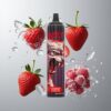 Strawberry Raspberry Cherry Ice JNR Wolf 10000 Puffs Eper Málna Cseresznye Jég 10000 Szippantás 20ml E-liquid Kapacitás vape Hungary