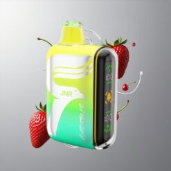 Strawberry Raspberry Cherry JNR Capsule 15000 Puffs Eper Málna Cseresznye 15000 Szájrántás 850mAh Akkumulátor vape Hungary