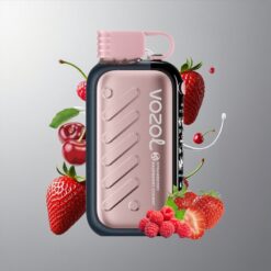 Strawberry Raspberry Cherry VOZOL GEAR ICE&SWEET 50K Eper Málna Cseresznye 50000 Füst és Beépített 1100mAh Akkumulátor vape Hungary
