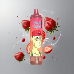 Strawberry Red Bull RandM Fumot Tornado 15000 Eper Red Bull 15000 Füst és 25ml Folyadéktartalom vape Hungary