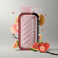 Strawmelon Peach VOZOL GEAR ICE&SWEET 50K Eperdinnye Barack 50000 Füst és 1100mAh Beépített Akkumulátor vape Hungary