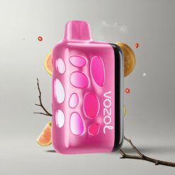 Strawmelon Peach Vozol Rave 40000 Eperdinnye őszibarack 1000mAh nagy kapacitású elem Duális Mesh tekercs vape Hungary
