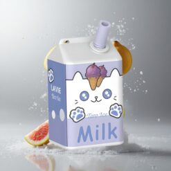 Taro Ice Lavie Milk 7000 Puffs Táró Jég 16ML e-liquid kapacitás 600mAh akkumulátor kapacitás vape Hungary