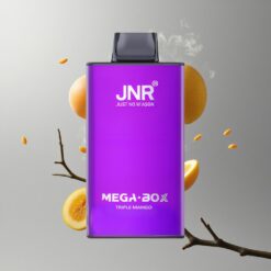 Triple Mango JNR Mega Box 25000 Puffs Triple Mango (Hármas Mango) 25000 löket 30ml E-liqued Kapacitás vape Hungary