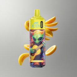 Tripple mango JNR Alien 10000 Puffs Tripple mangó 850mAh Akkumulátor Kapacitás 20ml E-liquid vape Hungary