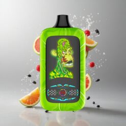 Tropical Rainbow Blast Fumot Digital Monkey 40000 Trópusi Szivárvány Blast Okos Kijelző Dupla Hálós Tekercs Technológia Kapcsolható Dupla/Egyetlen Motor Módok 850mAh Beépített Akku Type-C Töltés vape Hungary