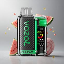 Watermelon Bubble Gum Vozol Vista 20000 Puffs Görögdinnye Bubble Gum 650mAh tölthető akkumulátor 2% nikotinerősség vape Hungary