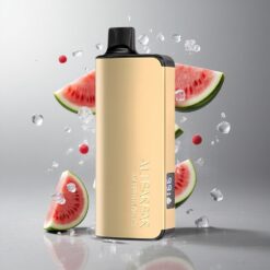 Watermelon Ice Alibarbar Ingot 9000 Puffs Görögdinnye Jég 2350mAh Akkumulátor Kapacitás 22ml E-likvid Térfogat vape Hungary