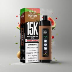 Watermelon Kiwi Al Fakher 15k Ice Adjust Sound Görögdinnye Kivi 15.000mAh Akkumulátor Beállítható Légáramlás Rendszer Integrált Hangvisszajelzés vape Hungary