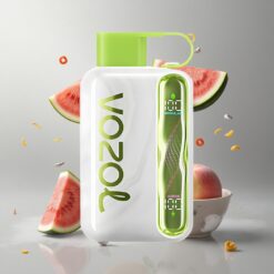 Watermelon Sour Peach VOZOL STAR 40000 Puffs Göröngyös Dinnye Savanyú Őszibarack 1000mAh (Tölthető) Type-C Gyorstöltés vape Hungary