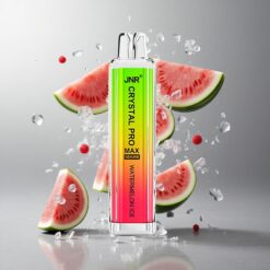 Watermelon ice JNR Crystal Pro Max 5000 Puffs görögdinnye jég Akkumulátor kapacitás: 1400mAh E-liquid: 12ml vape Hungary