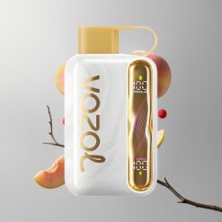 White Peach Raspberry VOZOL STAR 40000 Puffs Fehér Őszibarack Málna Intelligens LED kijelző Dupla Vaping Mód 1000mAh (Tölthető) Type-C Gyorstöltés 20mg/ml vagy 50mg/ml nikotinerősség vape Hungary