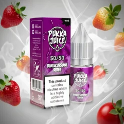 Fekete ribizli Pukka Juice Vibes 10ml 50/50 MTL vape Hungary